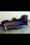 new chaise upholstered in a stunning velvet